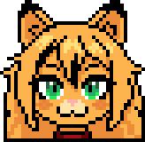 Marmalade Pixel Art Bust
